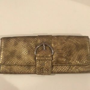 Golden wallet/clutch